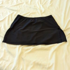 Black Katrina Anywear Spandex Dance Skirt